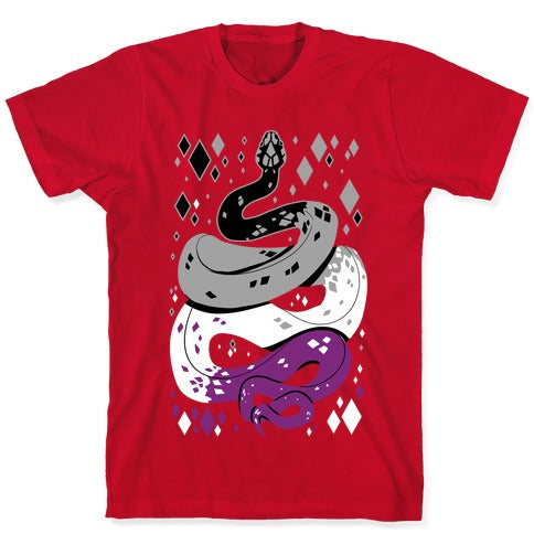 Pride Snakes: Ace T-Shirt